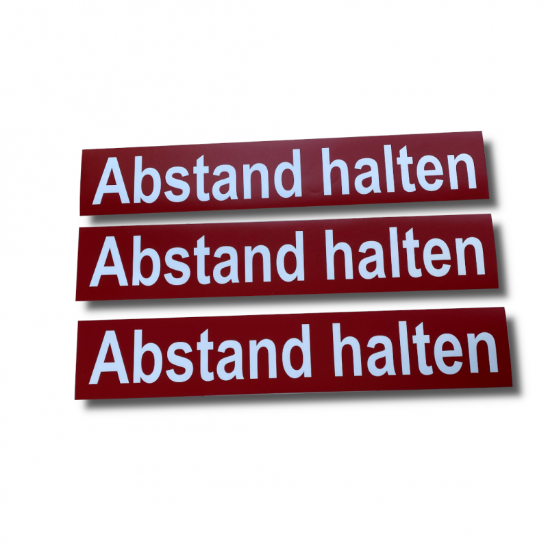 Bodenaufkleber 