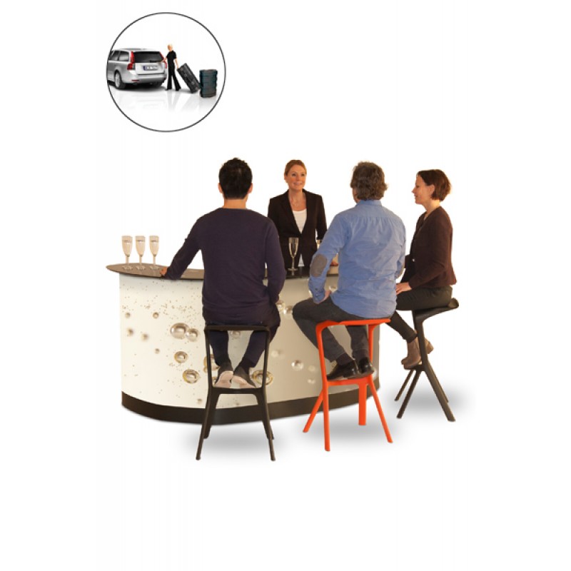 Thekenplatte Expand PodiumCase XL (offen)