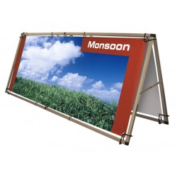 Outdoor Werbeaufsteller „Monsoon“