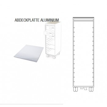 Abdeckplatte Aluminium für bordbar