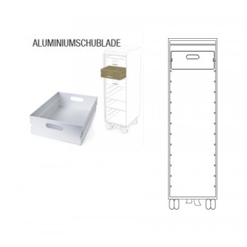 Aluminiumschublade für bordbar