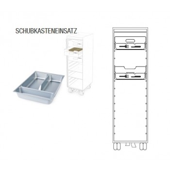 Schubkasteneinsatz für bordbar